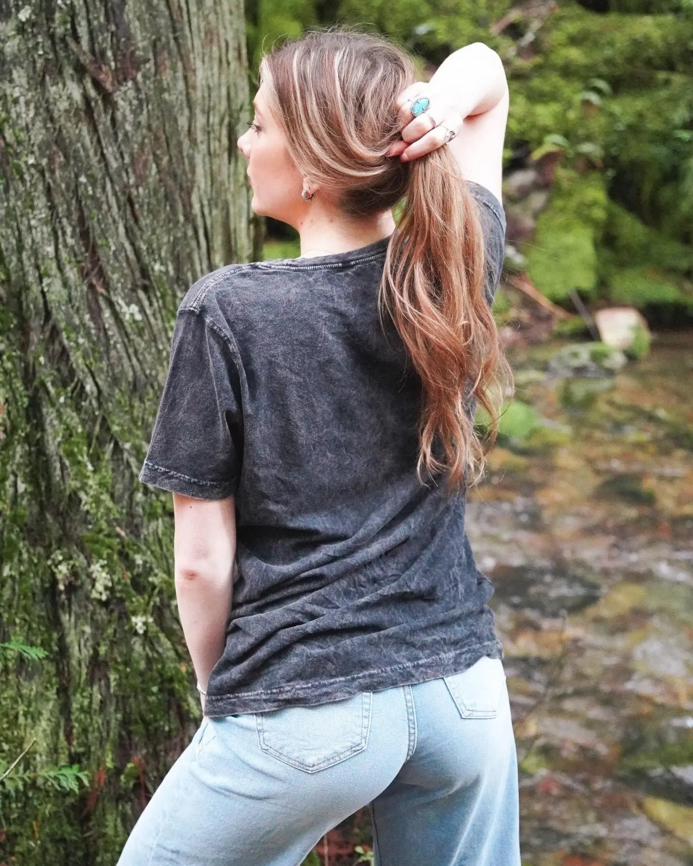 American Rodeo Mineral Wash Tee - Wyld Jace Co