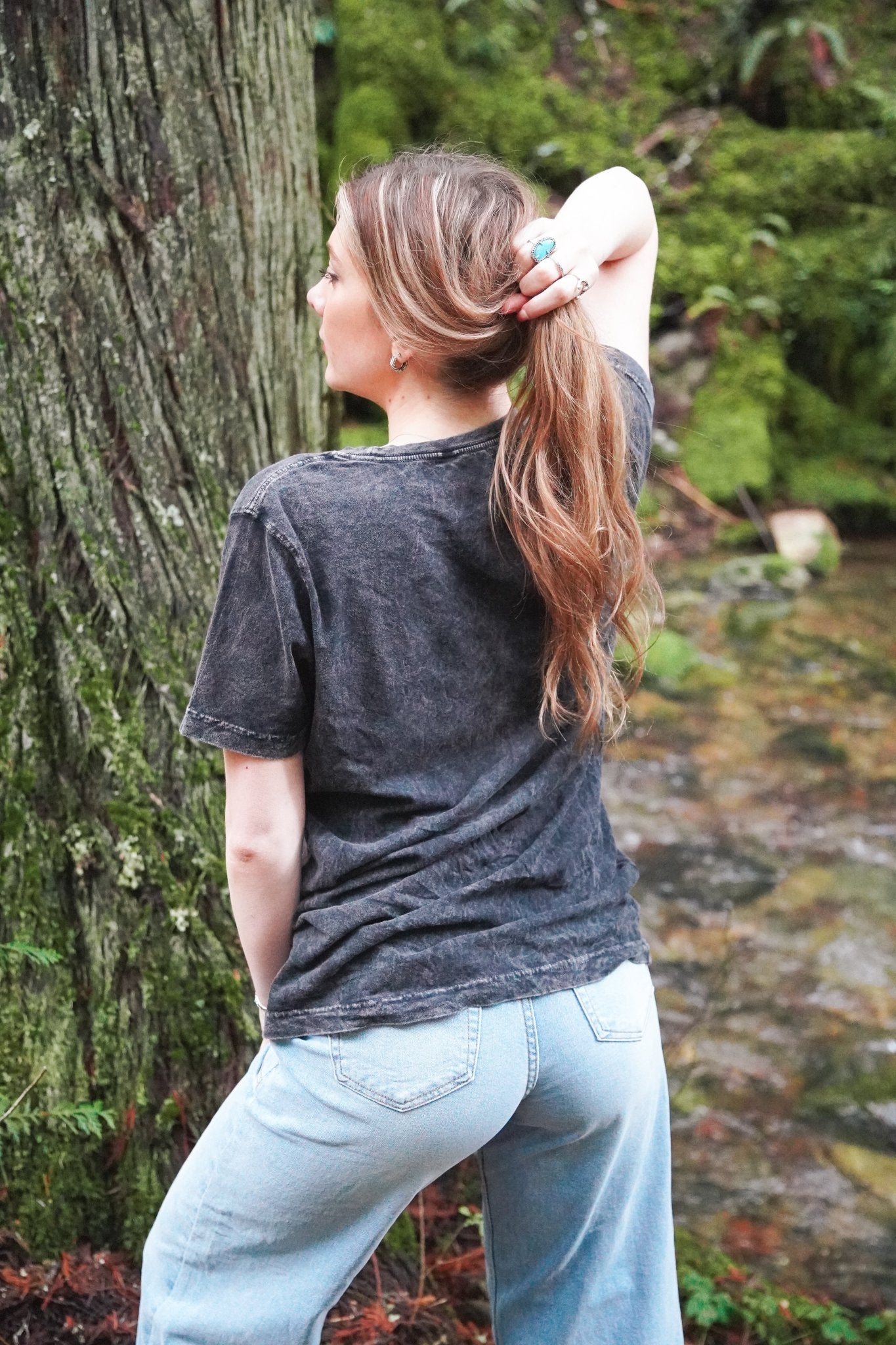 American Rodeo Mineral Wash Tee - Wyld Jace Co