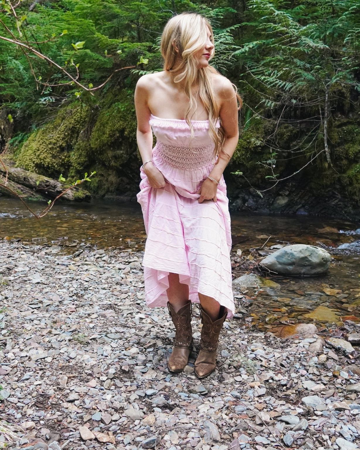 Blush BabyDoll Dress - Wyld Jace Co