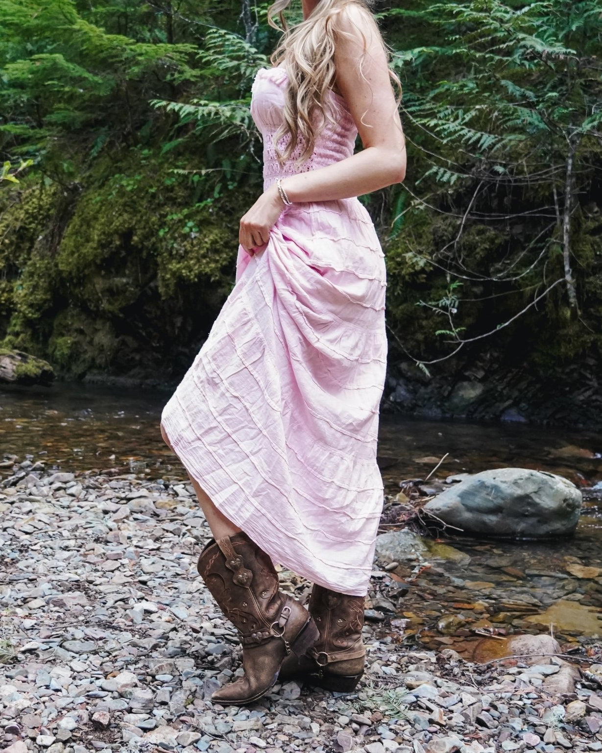 Blush BabyDoll Dress - Wyld Jace Co