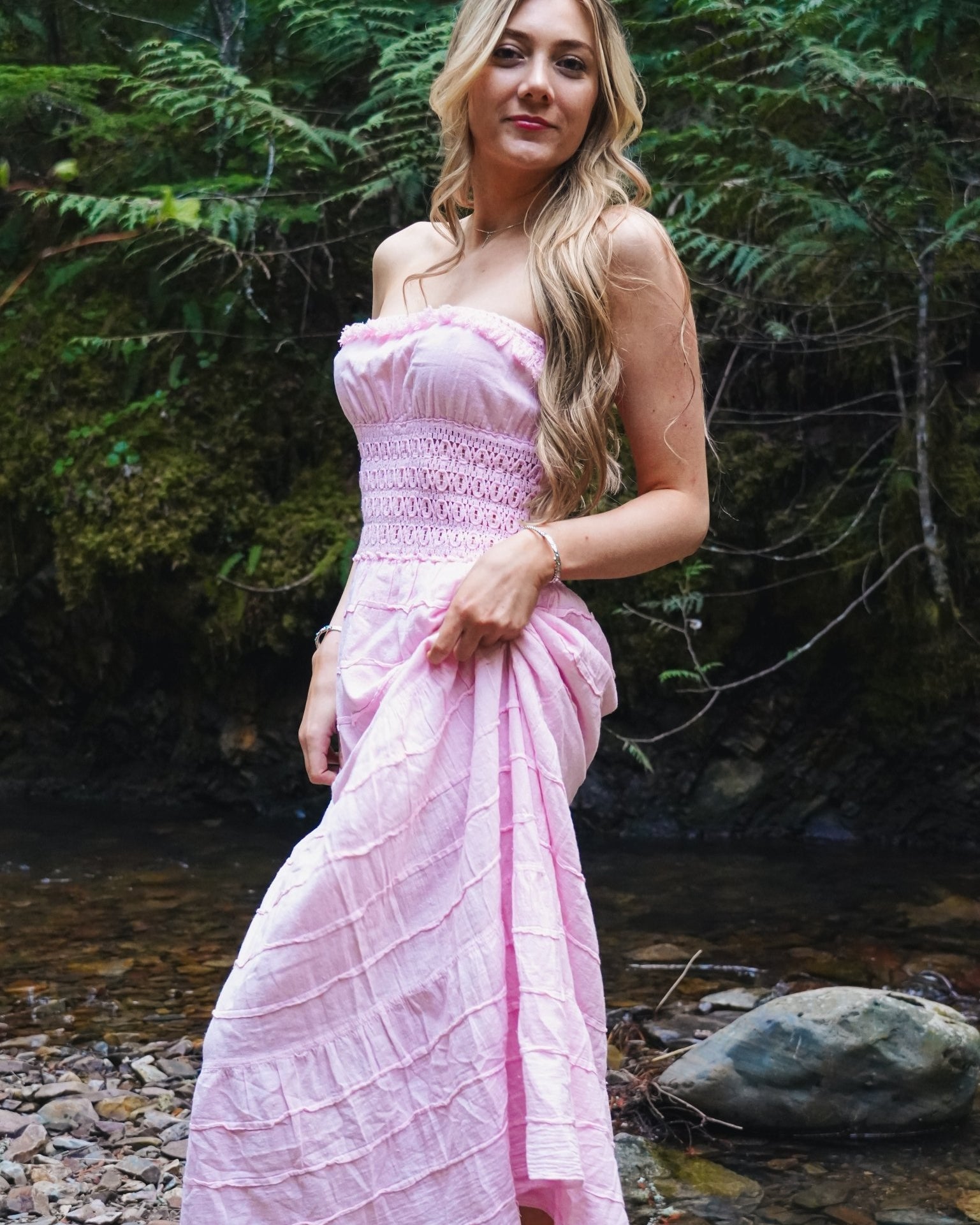 Blush BabyDoll Dress - Wyld Jace Co