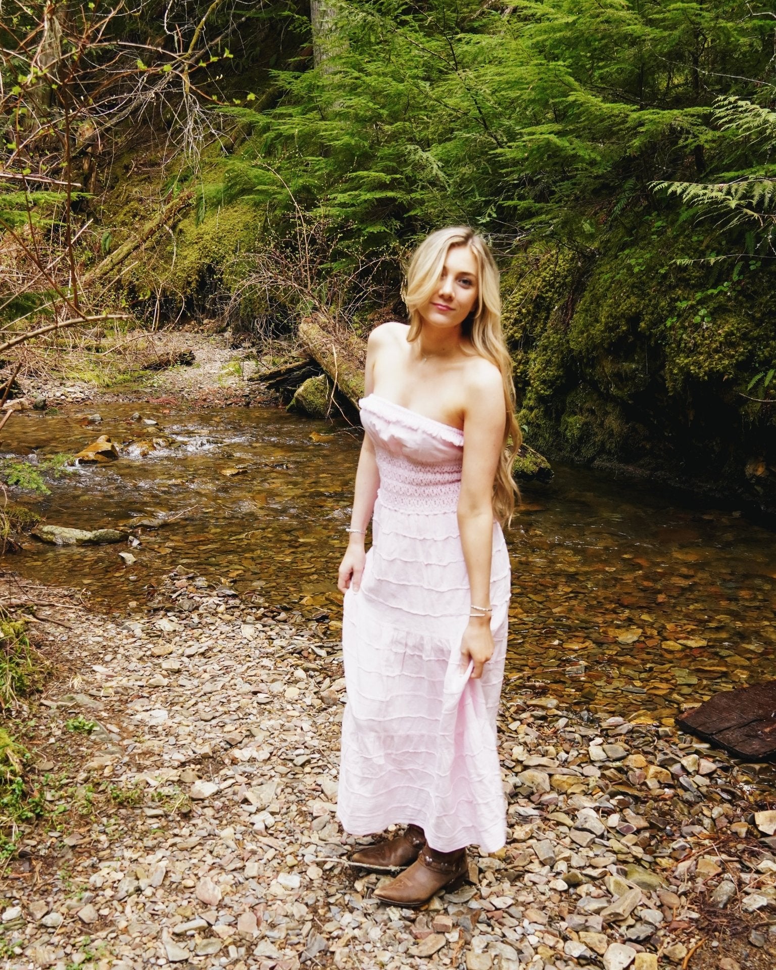 Blush BabyDoll Dress - Wyld Jace Co