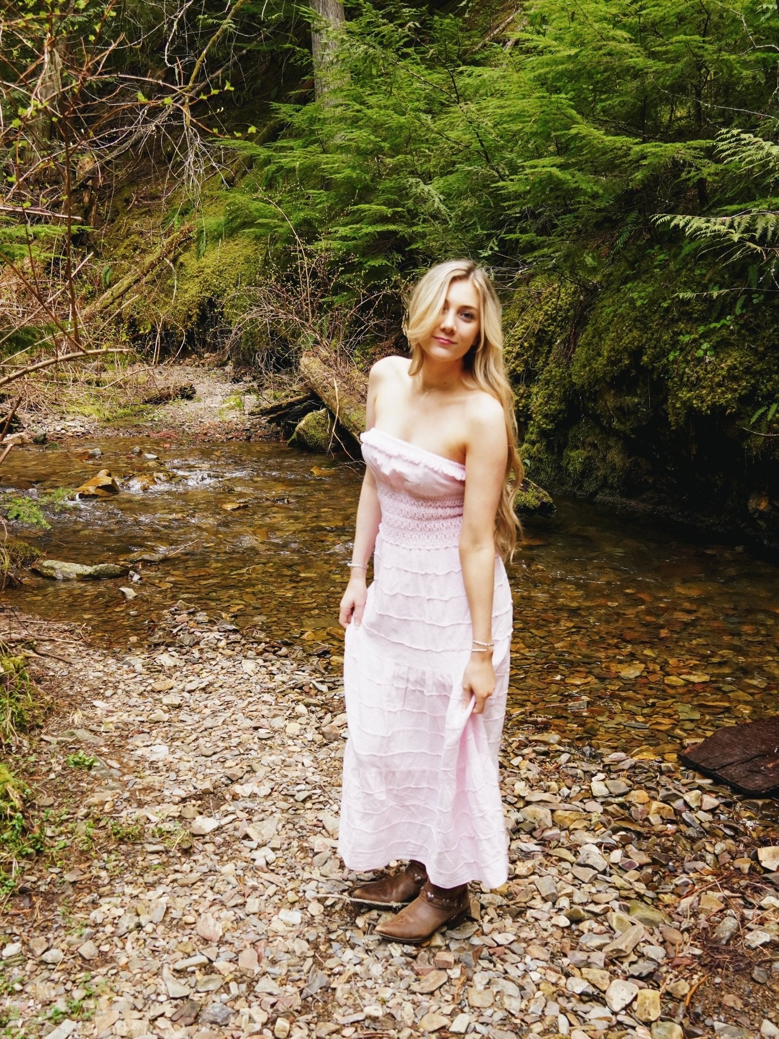 Blush BabyDoll Dress - Wyld Jace Co