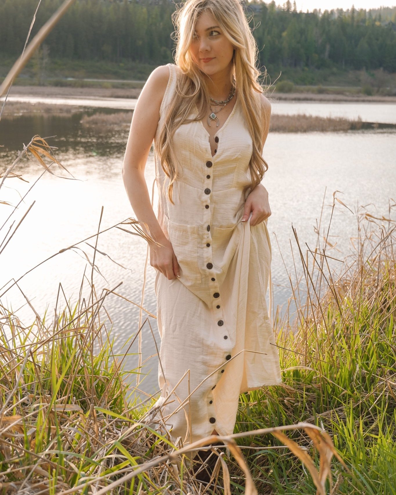 Desert Drape Dress - Wyld Jace Co