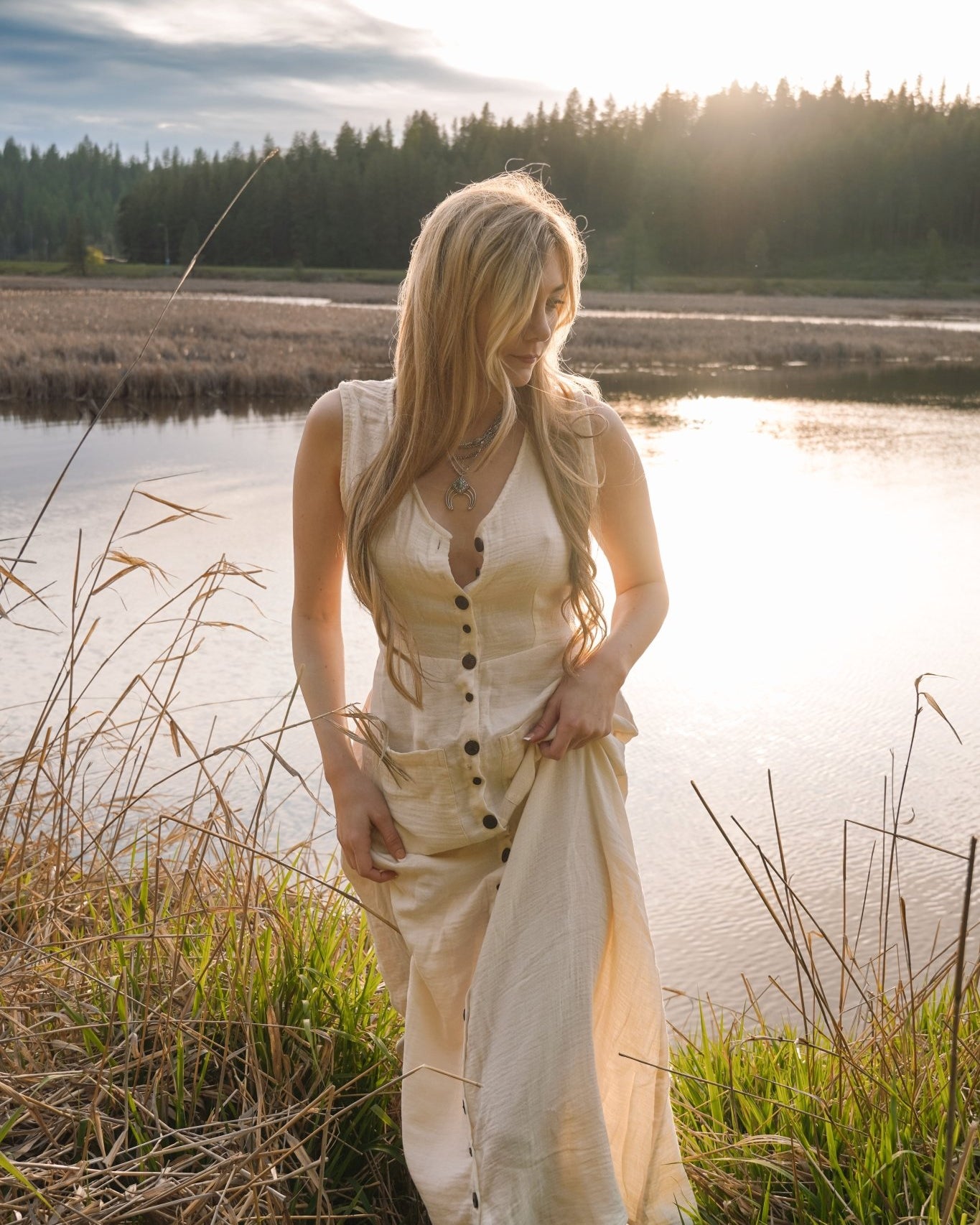 Desert Drape Dress - Wyld Jace Co