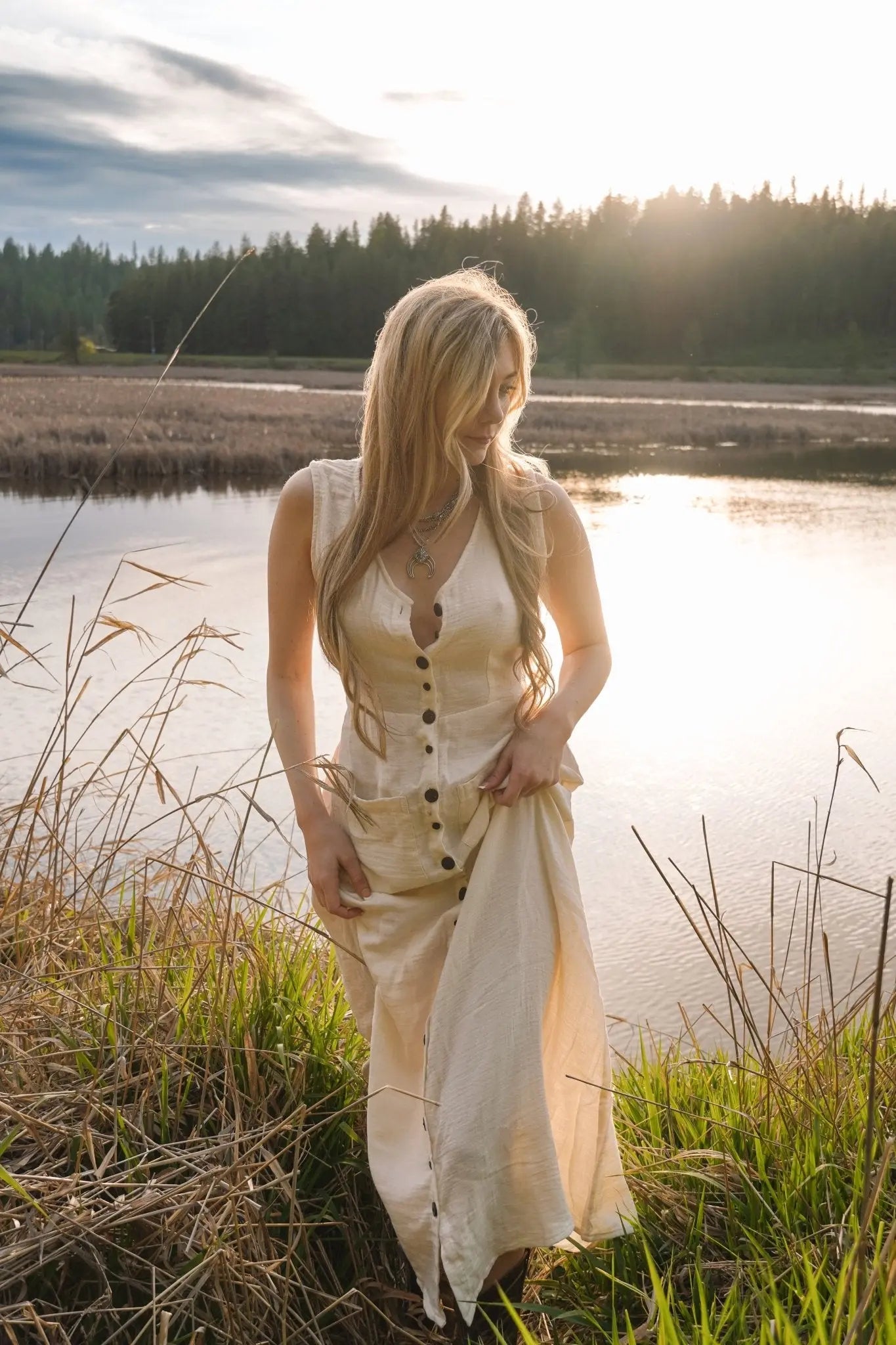 Desert Drape Dress - Wyld Jace Co