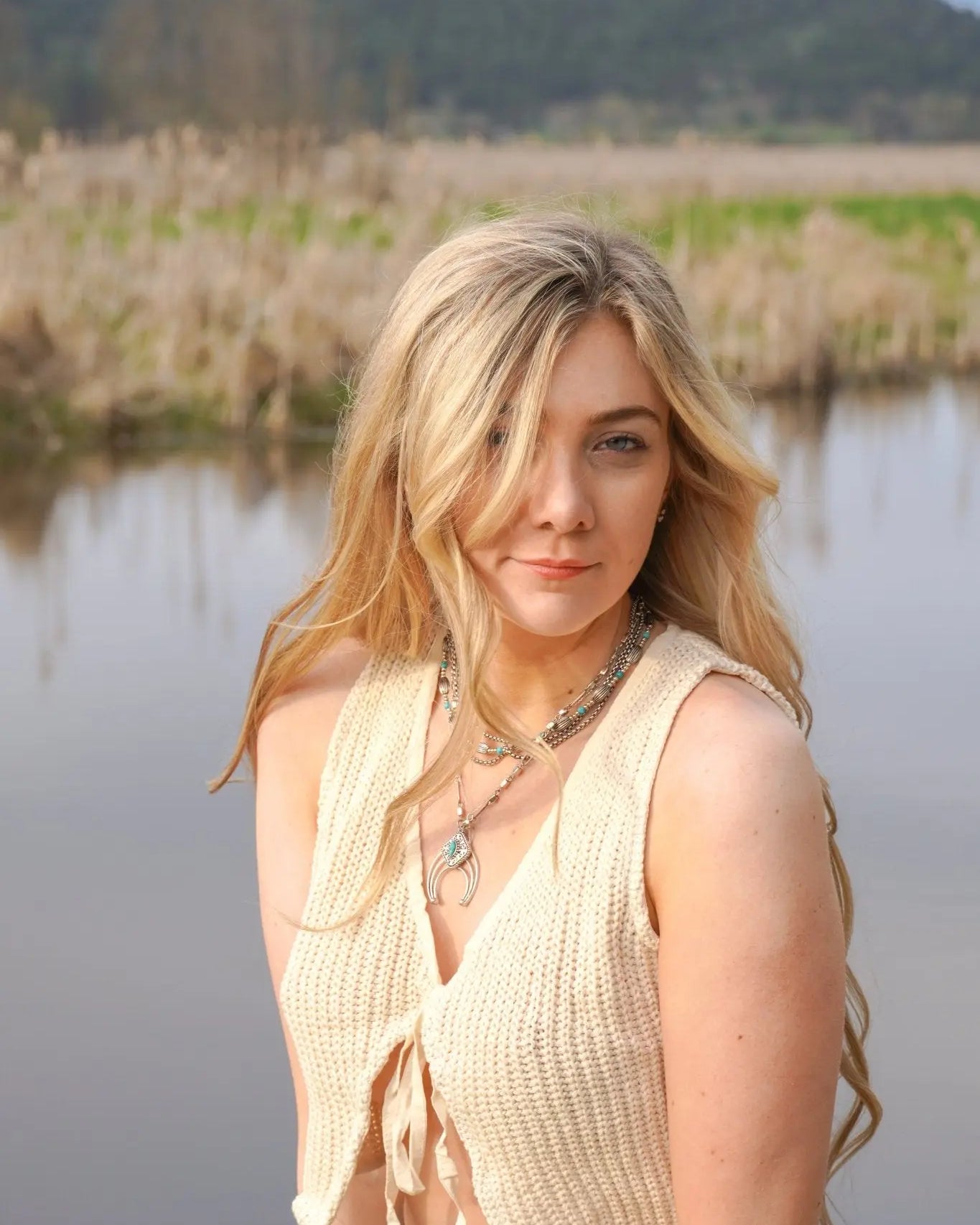 Homestead Crop Sweater Vest - Wyld Jace Co