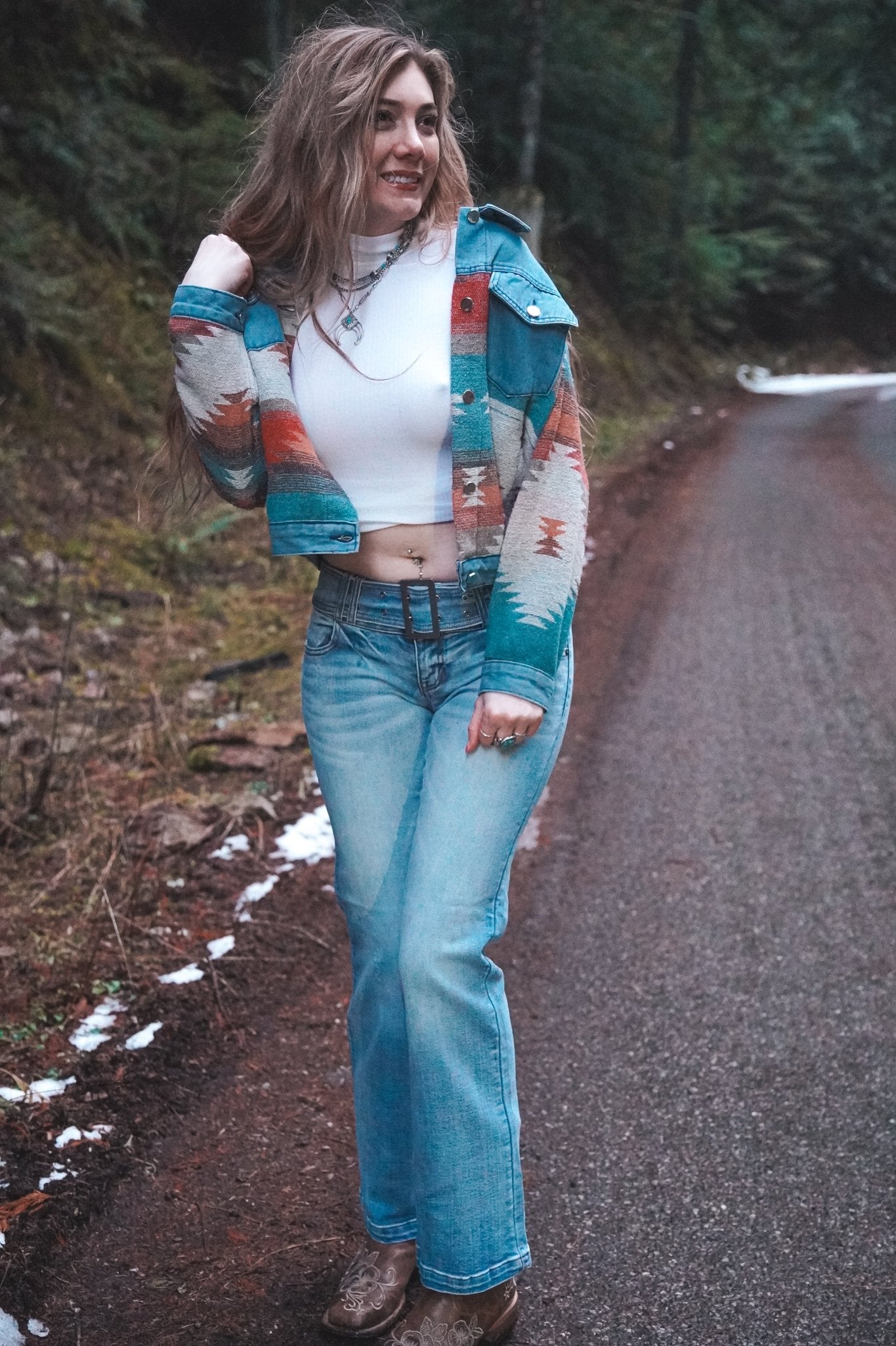 Rodeo Revival Low - Rise Flare Jean - Wyld Jace Co