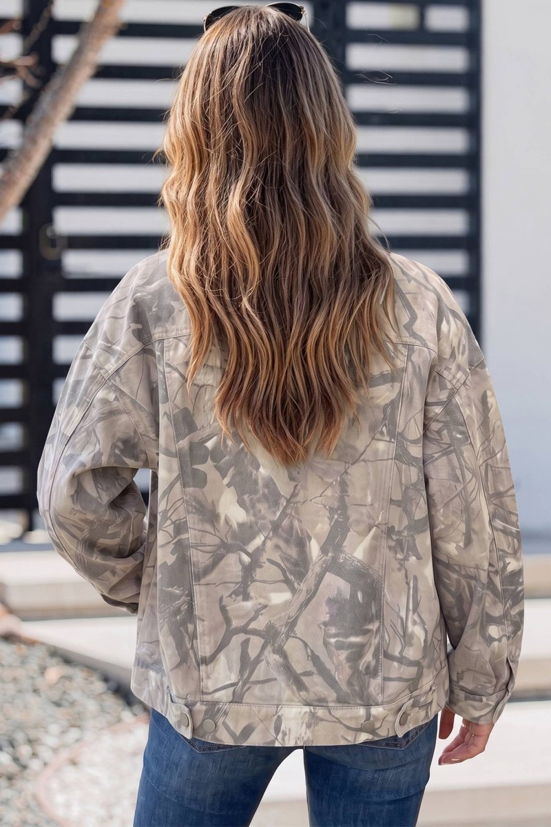 The Horizon Colorblock Denim Jacket - Wyld Jace Co