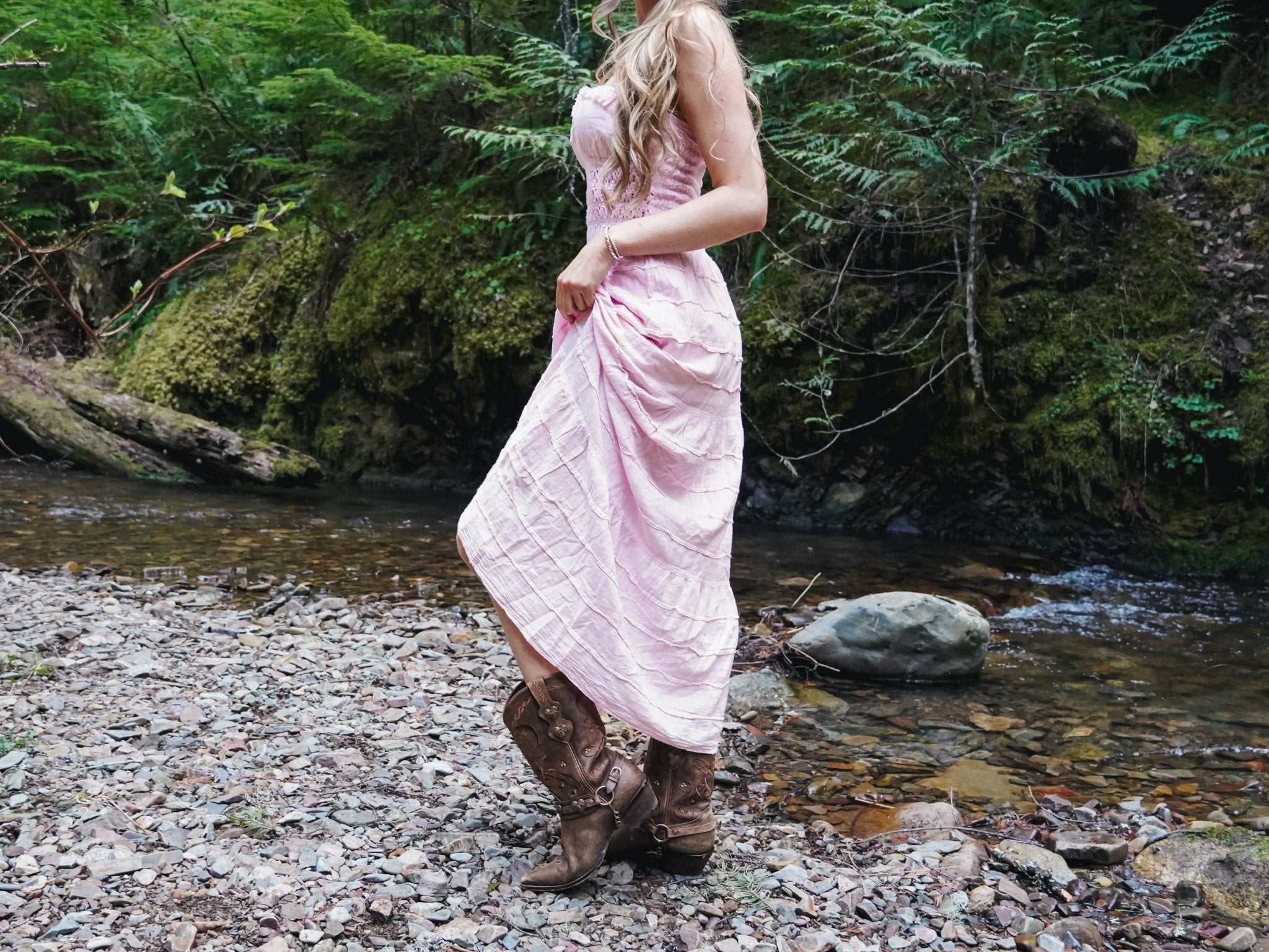 Blush BabyDoll Dress - Wyld Jace Co