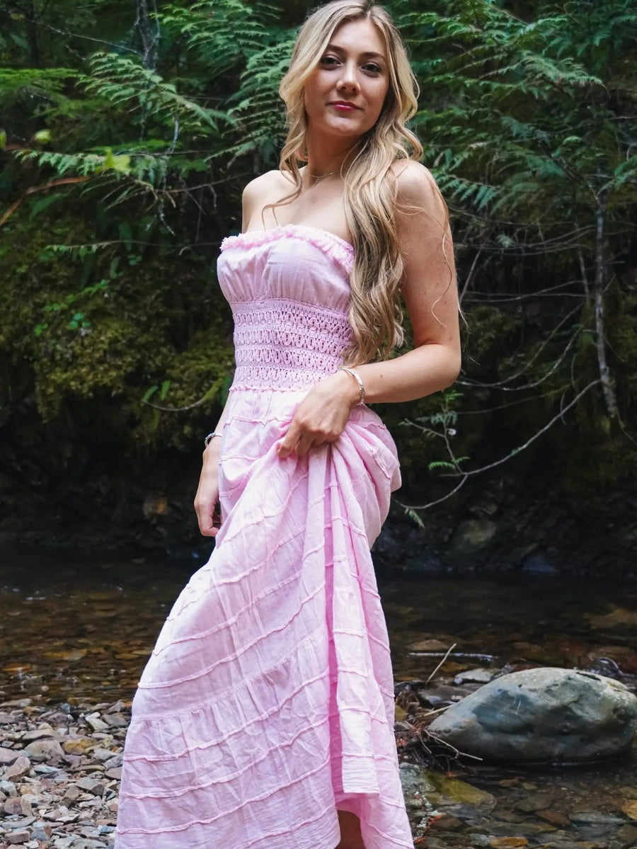 Blush BabyDoll Dress - Wyld Jace Co