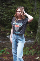 Cowboy Rodeo Mineral Wash Tee - Wyld Jace Co