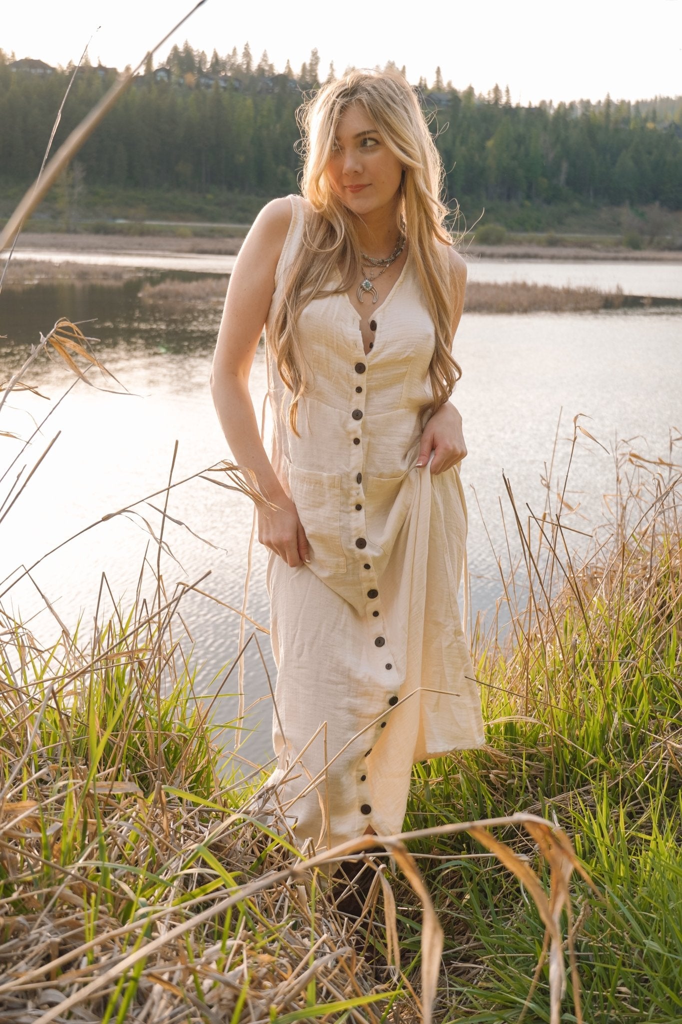 Desert Drape Dress - Wyld Jace Co