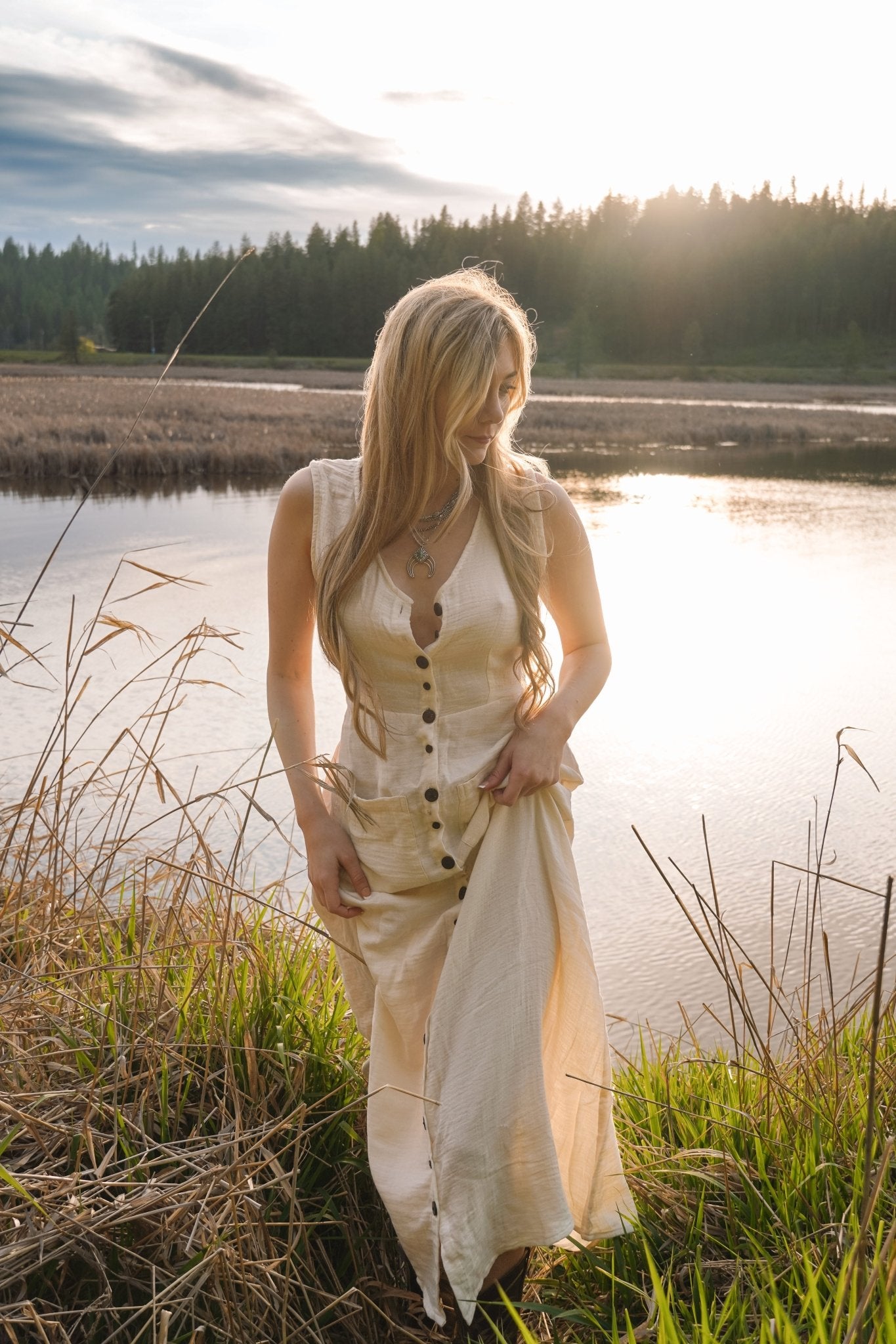 Desert Drape Dress - Wyld Jace Co