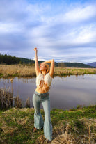 Homestead Crop Sweater Vest - Wyld Jace Co