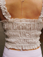 Princess Ruffled Crop Top - Wyld Jace Co