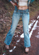 Rodeo Revival Low - Rise Flare Jean - Wyld Jace Co